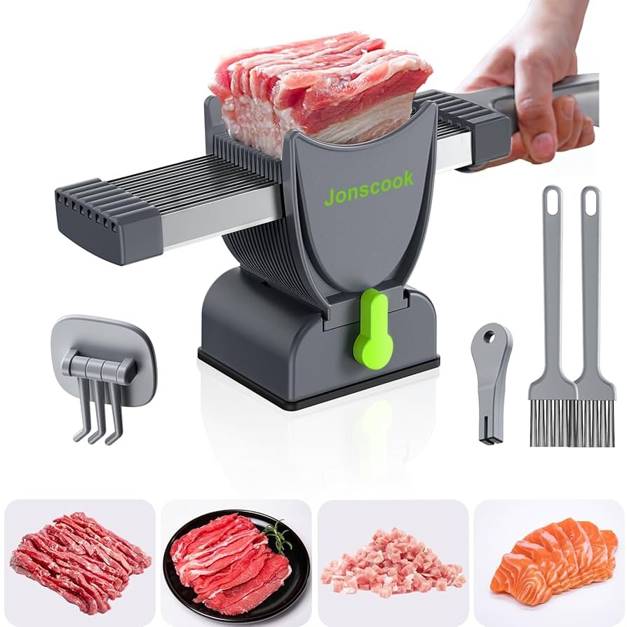 manual meat slicer set abs kitchen meat cutter beef - Temu Pakistan
